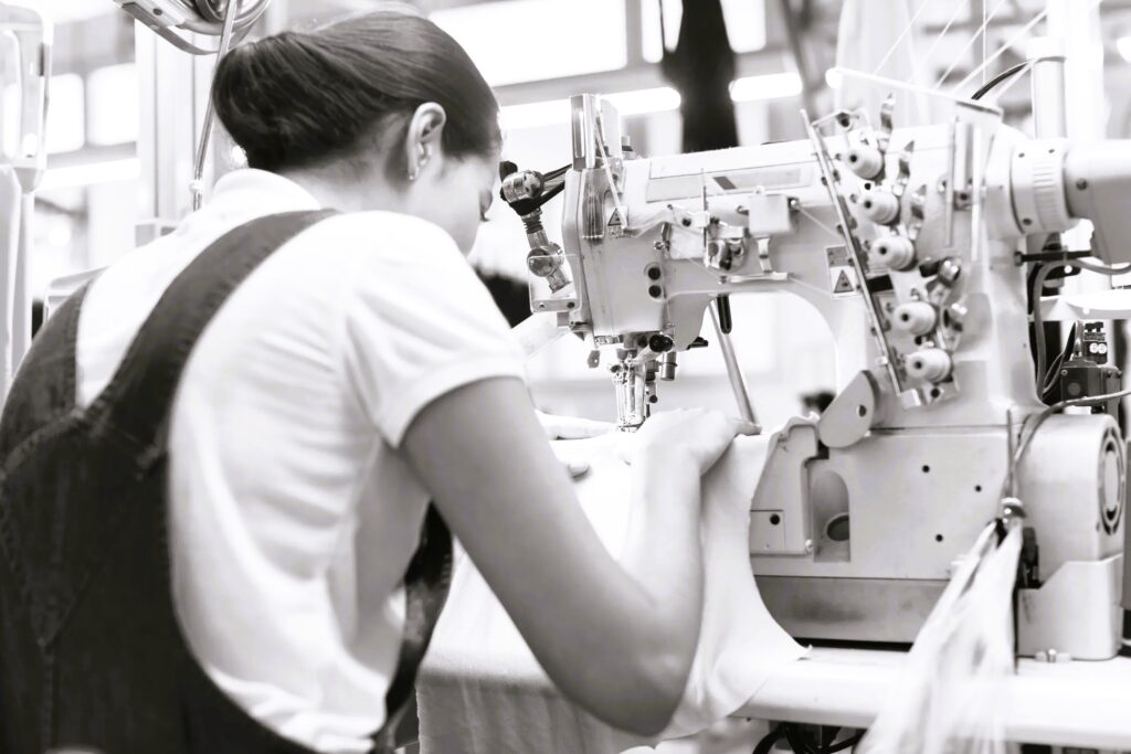 Skilled garment professional